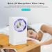 Virtcooy Indoor Fly Trap Electric Fly Catcher | Electric Fly Catcher Zapper Fly Light Silent Fly Control Fly Trap - Buy Online on GoSupps.com