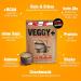 Veggy+ Vegan Protein Powder (Mocca) - 900g | Rice & Pea Protein with Vegan BCAAs | 70% Protein Shake for Vegan Fitness - Buy Online on GoSupps.com