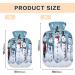 Christmas Winter Snowman & Snowflake Heat Bottle | 2L Hand & Feet Warmer for Pain Relief - Buy Online on GoSupps.com
