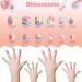 120 Pieces Kids Fake Nails - Full Cover Artificial Nail Tips for Girls - Short Press-On Nail Art Decoration - Buy Online on GoSupps.com