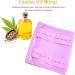 2pcs Castor Oil Packs for Knees Reusable Organic Cotton Castor Oil Pack Wrap with Adjustable Elastic Strap Castor Oil Compress Pads for Calf Knees (Purple) - Buy Online on GoSupps.com
