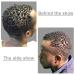 Hallo Big Holes Barber Hair Brush Sponge for Dreads Locking Twist Afro Curl - 1 Pack - Buy Online on GoSupps.com
