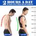 Adjustable Back Brace Posture Corrector for Women and Men - Improve Posture, Provide Lumbar Support - XL Size (37-41 Inch) - Buy Online on GoSupps.com