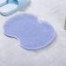Back/Feet Scrubber for Shower Silicone Shower Brush with Suction Cup for Cleaning & Exfoliating Skin Floating Body Long Bristles for Wet or Dry Brushing Cleans The Body Easily 30 25cm (Blue)