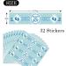 Welcome Baby Boy Water Bottle Stickers - Gender Reveal Wrappers - It's a Boy Labels - Baby Shower Decorations Blue (Set of 32) - Buy Online on GoSupps.com