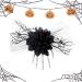 Gothic Hair Clips Rose Barrettes for Halloween Horror Festival Hair Pins Portable Hair Accessories for Women & Girls Black - Buy Online on GoSupps.com