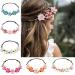 6 PCS Flower Crown Headbands for Women and Girls - Boho Wedding Bridal Hair Accessories - Buy Online on GoSupps.com