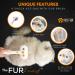 PETS-TOP 3 in 1 Spray Cat Brush for Long and Short Hair Cats Anti-Static with Water Tank, Self-Cleaning Button - Buy Online on GoSupps.com