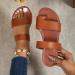 Womens Orthopedic Bunion Splint Flip Flops - Stylish & Lightweight Sandals for Plantar Fasciitis, Arch Support, & Flat Feet - Non-Slip Toe Corrector Slippers - Size 5.5 Brown - Buy Online on GoSupps.com