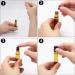 DKBT Essential Oil Roller Bottles 35Pcs 10ml Empty Rollerball Bottle Roll on Bottles with Stainless Steel Roller Balls Amber Glass Roller Bottles for Essential Oils Perfumes Aromatherapy Massage 10ml 35pcs Brown - Buy Online on GoSupps.com