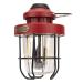 Retro LED Camping Lantern Camping Lamp Rotating Adjustment Gears Rechargeable Fall Protection Multifunction for Outdoor (Dark Green)(Size:Dark Red)