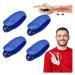 Hypoglycemic Akupoint clip hypoglycaemia acupoint clip sugar control Li4 acupressure point clip hand pressure-point massage clip clip for effective relief of tension anxiety blue 4 pieces