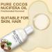 Fractionated Coconut Oil for Skin & Hair - 100% Pure Cocos Nucifera Vegan Massage Oil & DIY Carrier Oil - 7.5 fl oz - Buy Online on GoSupps.com