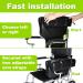 Lateral Body Support Arm Trough for Wheelchair L-Shape Padded Lateral Support Cushion Increased Comfort Wheelchair Accessories Replacement Arm Support Cover Nylon Wipe-Clean Bolster(A Pair) - Buy Online on GoSupps.com