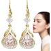 Lymphatic Earrings for Weight Loss | Slimming Magnetic Drop Earrings for Women Girls & Teens - Buy Online on GoSupps.com