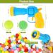 Interactive Cat Toys Fuzzy Ball Shooter for Cats Launcher Plush Ball Shooting Gun with 50pcs Soft Cat Pom Pom Balls 3 Cat Bouncy Balls Cat Fetch Toys for Cats Kitten Exercise Training Playing Toys - Buy Online on GoSupps.com