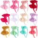 12pcs Fabric Bows Headbands for Girls, Kids, Teens, Toddlers & Women - Hair Accessories Set - Buy Online on GoSupps.com