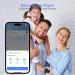 Viatom Pulse Oximeters with Bluetooth - Accurate Oxygen Saturation Monitor for Finger & Wrist | Portable Sleep Monitor & Professional App Reports - Buy Online on GoSupps.com