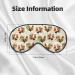 Colorful Roosters Sleep Mask | Adjustable Double-Sided Eye Mask | Soft Sleeping Eye Covers for Perfect Shading & Reduced Eye Edema - Shop Now - Buy Online on GoSupps.com