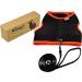 Niteangel Adjustable Soft Harness with Elastic Leash for Medium Rabbits - Black | Comfortable & Safe Rabbit Harness for International Shipping - Buy Online on GoSupps.com