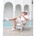 COOFANDY Men's Linen 2-Piece Set: Henley Shirt & Yoga Shorts - White, Size Medium - Buy Online on GoSupps.com