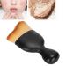 Shop Curving Wine Glass Foundation Brush for Liquid Makeup | Best Base Makeup Brush (Brown - Buy Online on GoSupps.com