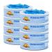 LIONPAPA Diaper Pail Refill Bags,Compatible with Diaper Genie Pails,2160 Count 8 Pack 2160 Count (Pack of 8) Plus