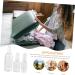 Sosoport 9pcs Empty Cream Bottles - Eco-Friendly Pet Cosmetic Travel Containers (13.5x4cm - Buy Online on GoSupps.com