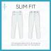 LRD Men's Stretch Golf Pants - Lightweight Performance Slim Fit Golf Pant 32W x 32L Black - Buy Online on GoSupps.com