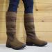 One Stop Equine Shop BasEQ Lindsey Women's Back Zip Lifestyle Boots 7 Brown - Premium Equestrian Footwear - Buy Online on GoSupps.com