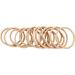 12 PCS Elastic Hair Bands 3mm Elastic Hair Ties Ponytail Holders Bulk Hair Ties No Metal Gentle Elastics for Women Men Girls Kids (Blonde Beige) - Buy Online on GoSupps.com