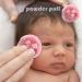 Flufy Plush Powder Puff - Portable Ultra Soft Plush Baby Powder Puff | Plush Baby Flufy Powder Puff with Cute Bowknot | Makeup Puff | Comfortable Kids Body Talcum Powders Puff for Loose Powder Pink - Buy Online on GoSupps.com