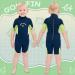 Kids 3mm Neoprene Wetsuit for Boys and Girls - Back Zip  Keep Warm for Cold Water  Ideal for Paddleboarding  Snorkeling  Surfing  and Swimming - Buy Online on GoSupps.com