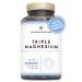 Triple Magnesium Glycinate 3-in-1 (6 Months) 2640 mg Magnesium Synergistic Complex with Malate Citrate Bisglycinate for Sleep Energy Muscles and Bones. 180 Tablets. N2 Natural Nutrition Triple Magnesiun 180 Capsules