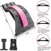 YHBX Back Massage Stretcher - 3 Levels Adjustable Back Pain Relief Massager with Magnetic Beads for Lumbar Support & Comfort - Buy Online on GoSupps.com