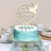 Wooden Confirmation Cake Topper - Elegant Confirmation Decoration for Young Girls - Buy Online on GoSupps.com