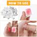40 Pcs Triangle Nail Sponges for Ombre - Soft Nail Art Tools for DIY Manicure | Perfect Color Fade Nail Polish Sponge (White - Buy Online on GoSupps.com