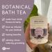 New Moon Botanical Bath Tea - Calming Herbal Ayurvedic Soak with Lavender, Jasmine & Chamomile for Vata Dosha | Organic Body Care for Lunar Alignment - 2 Baths - Buy Online on GoSupps.com
