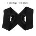 Posture Correction | Back Brace Corrector Adjustable Shoulder Brace Corrector for Discomfort Relief Back Shoulders Neck - Buy Online on GoSupps.com