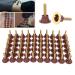 Moxibustion Moxa cone to stick on Moxa cone health care Moxibustion Stick with self-adhesive candle base for Chinese traditional body acupuncture leg 60 pieces