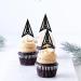 Ercadio 24 Pack Military Emblem Cupcake Toppers Silver Black Air Force Cupcake Picks Army Navy Cake Toppers Air Force Emblem Theme Retirement Birthday Party Cake Decorations Supplies Pattern 5 - Buy Online on GoSupps.com