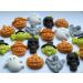 21x Halloween Cake Toppers Edible Cupcake Decorations Sugar Pumpkin Ghost Witch Skull Spider - Buy Online on GoSupps.com