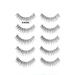 ALICE Lashes 110 Natural Hand Knotted False Eyelashes 5 Pairs Multipack