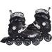 Adult Inline Skates for Street Urban- Black Men 9 /Women 9.5 - Beginner Outdoor Speed Skates - Buy Online on GoSupps.com