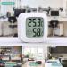 4-Piece Mini LCD Thermometer & Hygrometer Set - Yomisee Digital Thermometer for Baby Room Living Room & Office | Accurate Air Humidity & Temperature Monitoring - Buy Online on GoSupps.com