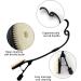 Long Handle Back Scrubber for Shower - Curved Detachable Bath Brush for Elderly and Disabled - Ideal for Limited Arm Movement and Frozen Shoulder Relief - Men and Women - Buy Online on GoSupps.com
