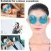 TITADONG Cooling Eye Ice Pack with Gel Beads Reusable Washable Eye Gel Pack for Pain Fatigue Stress Relief Hot Cold Compress Gel Beads Eye Cover for Removing Dark Circles and Puffiness - Buy Online on GoSupps.com
