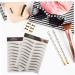 POPETPOP 9 Sheets Waterproof Eyebrow Stickers False Eyebrows for Women Imitation Eyebrow Natural Cosmetic 6d - Buy Online on GoSupps.com