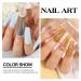 COSCELIA Dip Powder Set - 6 Premium Colors (Yellow Red Silver Gold) - 10g Each - Perfect for Professional Nail Art | Fast International Shipping - Buy Online on GoSupps.com