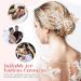 minkissy 1 Set Comb Set Wedding Hair Comb Rhinestones Wedding Side Comb Flower Hair Combs Bridesmaids Hair Jewelry Rhinestone Hair Pins Flower Hair Accessories Wedding Hair Pin White Alloy - Buy Online on GoSupps.com